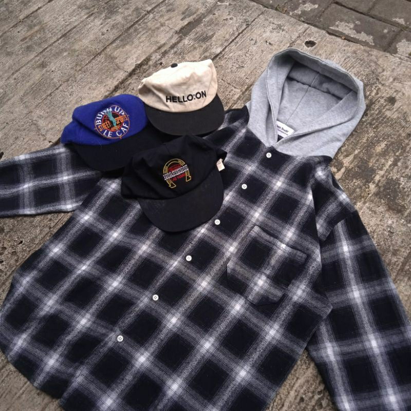 flannel hoodie veterano