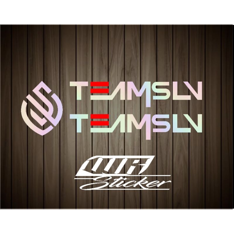 stiker cutting teamslv