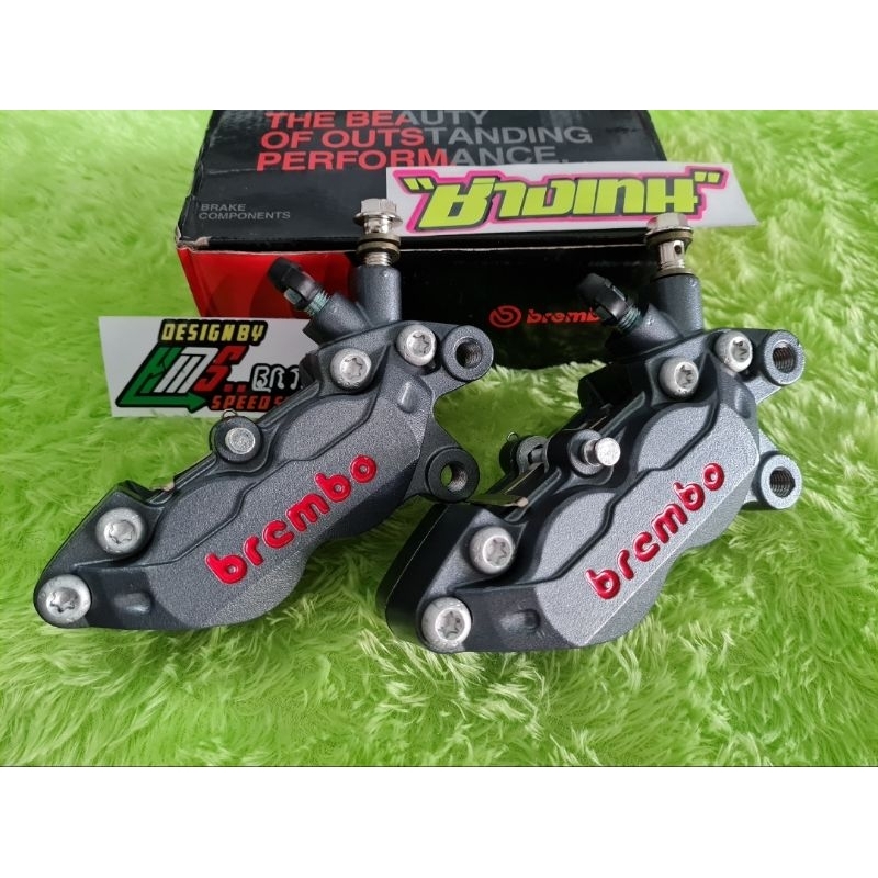 Kaliper Brembo Big 4piston Axial ( Kanan )