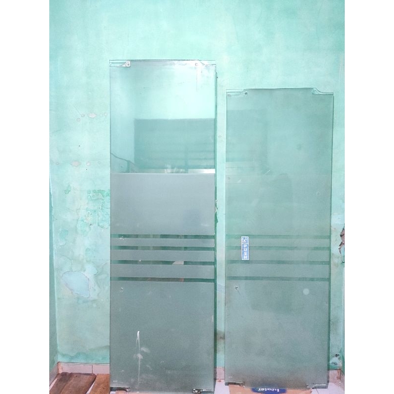 Pintu Kaca Tempered Glass 12mm (Merk Intan)