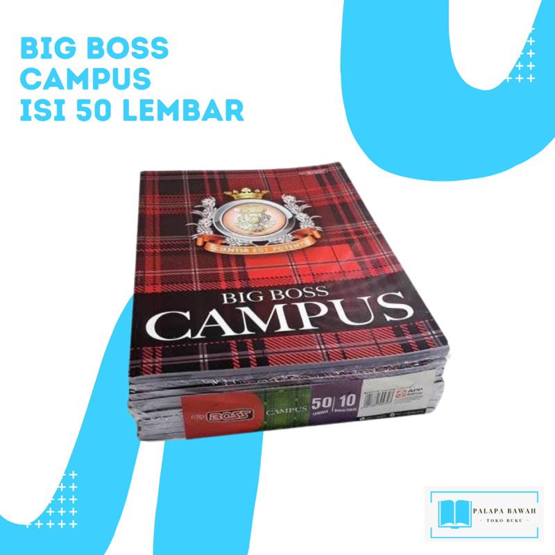 

BUKU TULIS | Big Boss Campus 50 Lembar | Buku Boxy