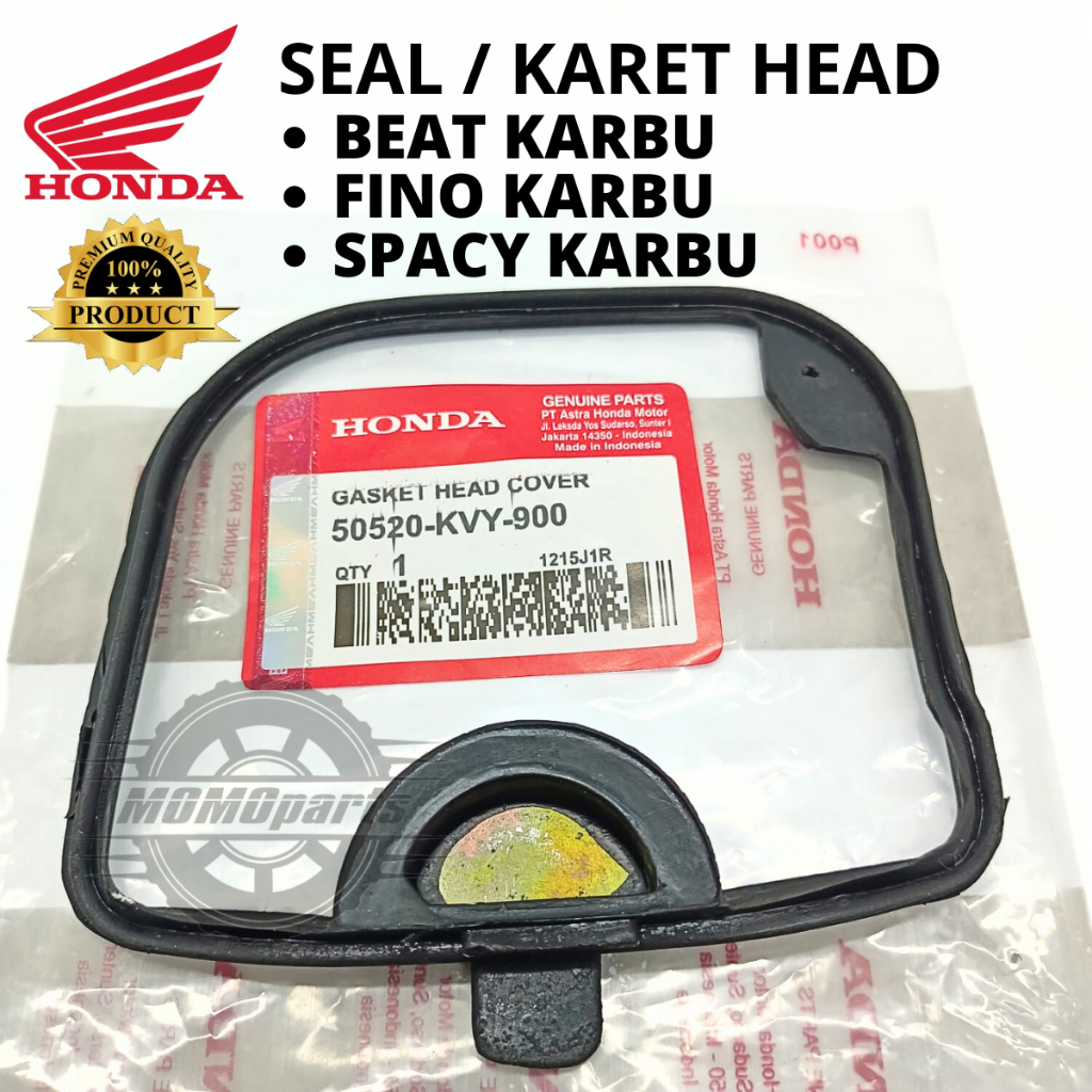 ORIGINAL SEAL ORING KARET HEAD GASKET COVER HONDA KVY BEAT OLD SPACY LAMA SCOOPY KARBU KUALITAS ASLI
