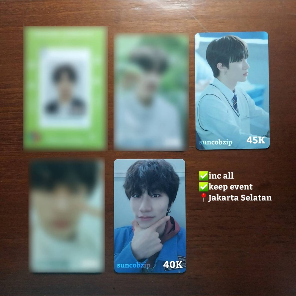 Yedam Photocard The Mysterious Class & The Second Step Chapter 1 POB Applewood