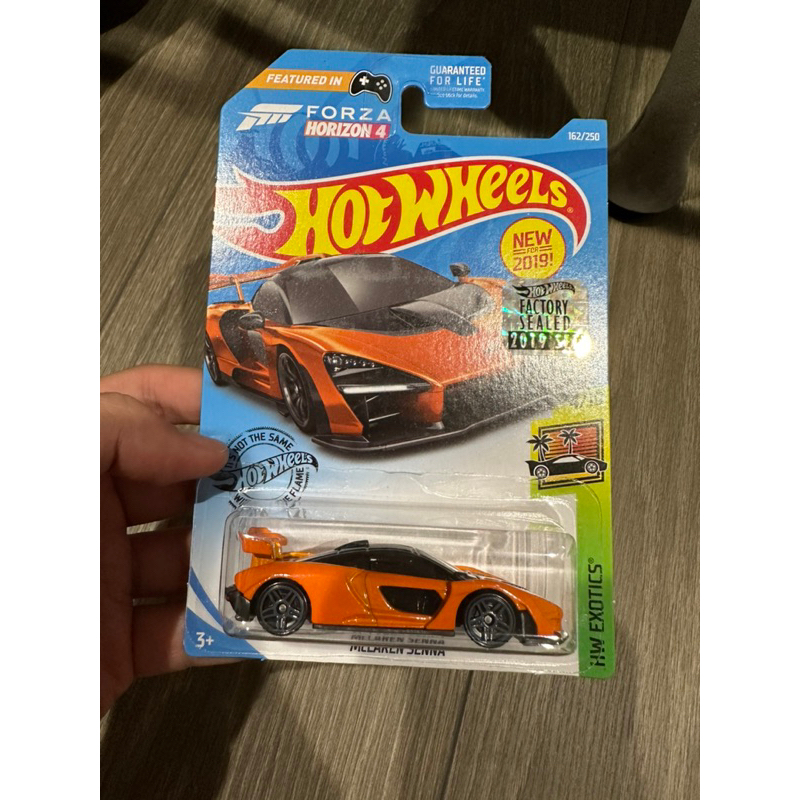 Hot wheels mclaren senna forza horizon 4 fs factory sealed