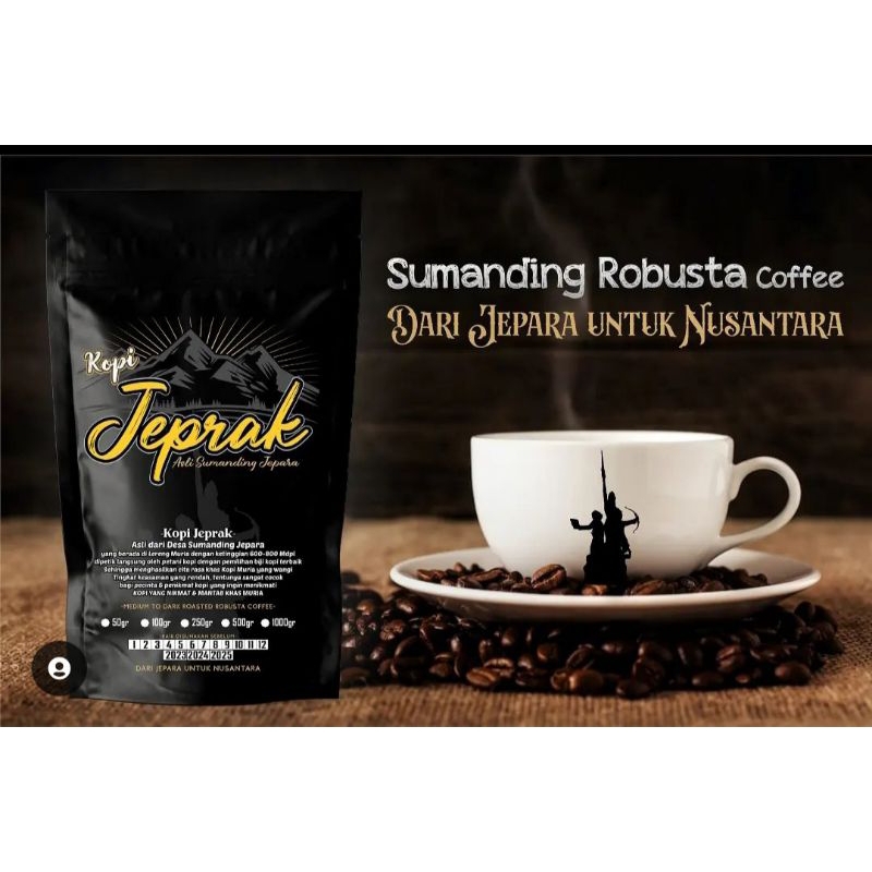 

Kopi Jeprak/Kopi Robusta/Kopi Jepara/Sumanding 50gr