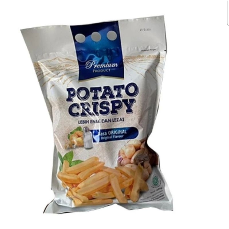 

potato crispy snack kentang chiki kentang