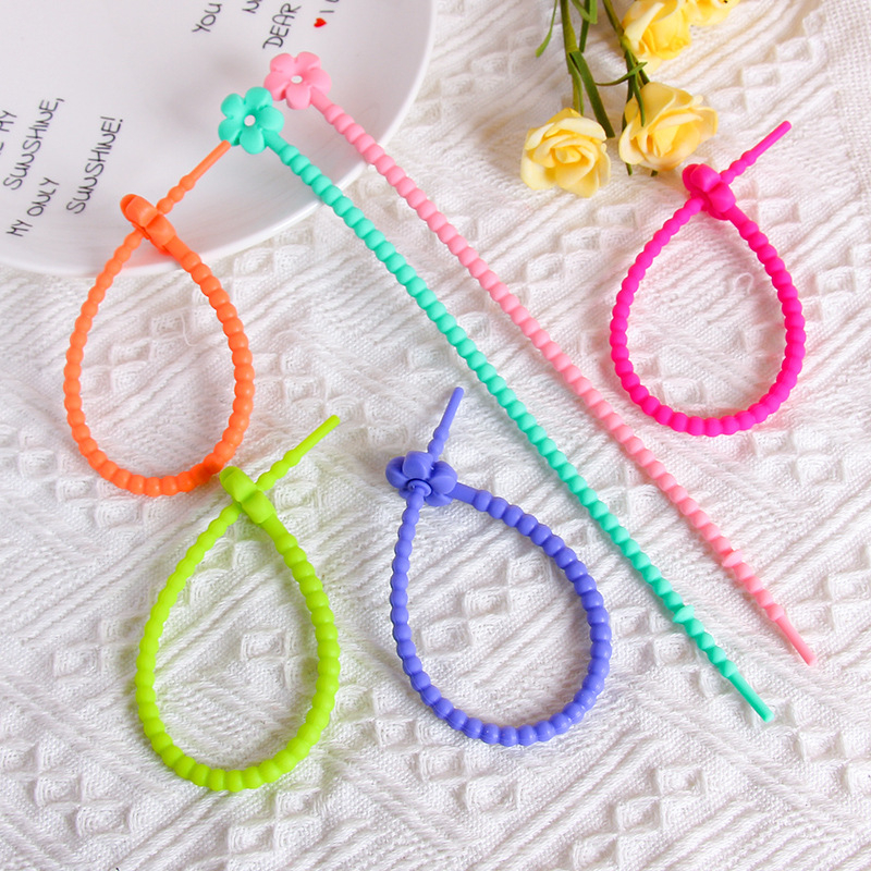 Silicon Cable Ties/ Pengikat Kabel Silicone Multifungsi