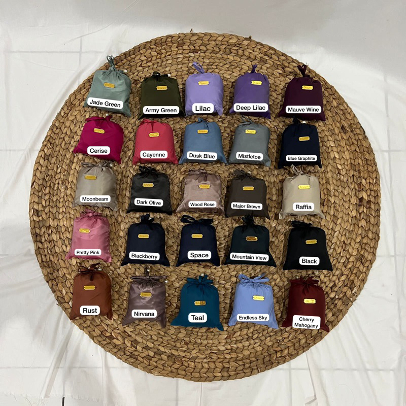 TAVVA Mukena Travel Parasut Mini Premium