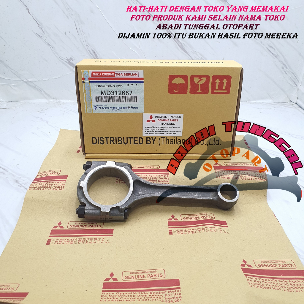 STANG SEHER STANG PISTON COLT T120 SS INJEKSI