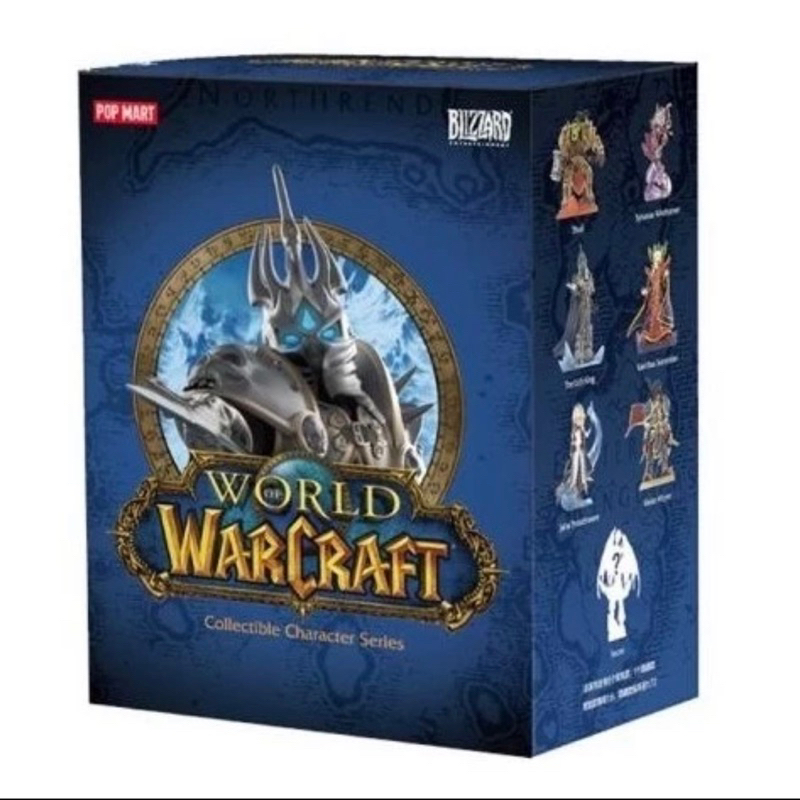 Pop Mart World of Warcraft Collectible Character Series DOTA Warcraft Blind Box Figure