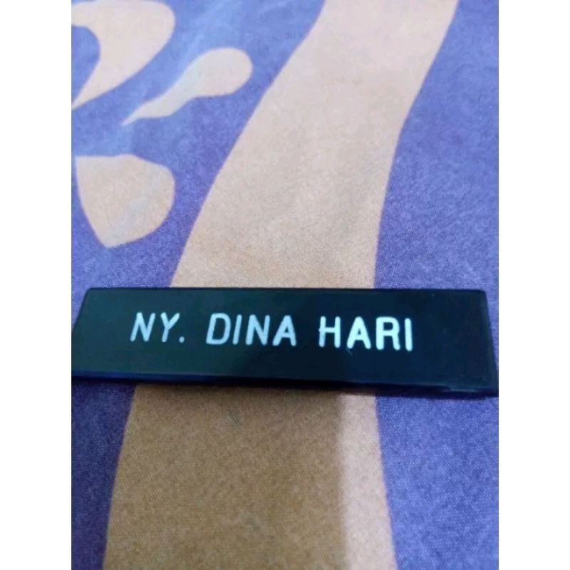 

PAPAN NAMA FULL DOPE HITAM