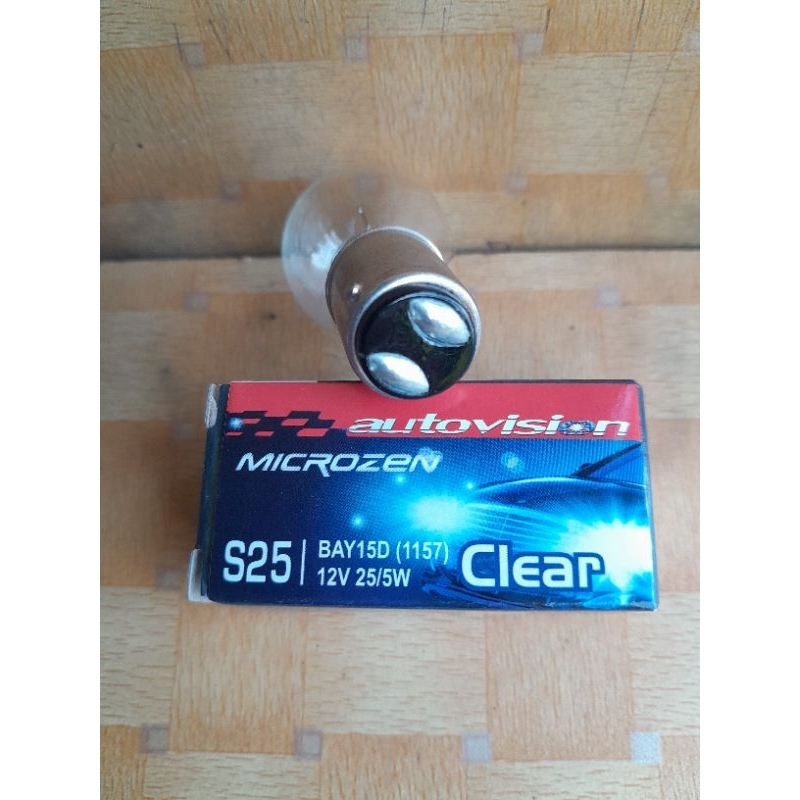 dop lampu stop rem belakang motor AUTOVISION 12V 25W 5W