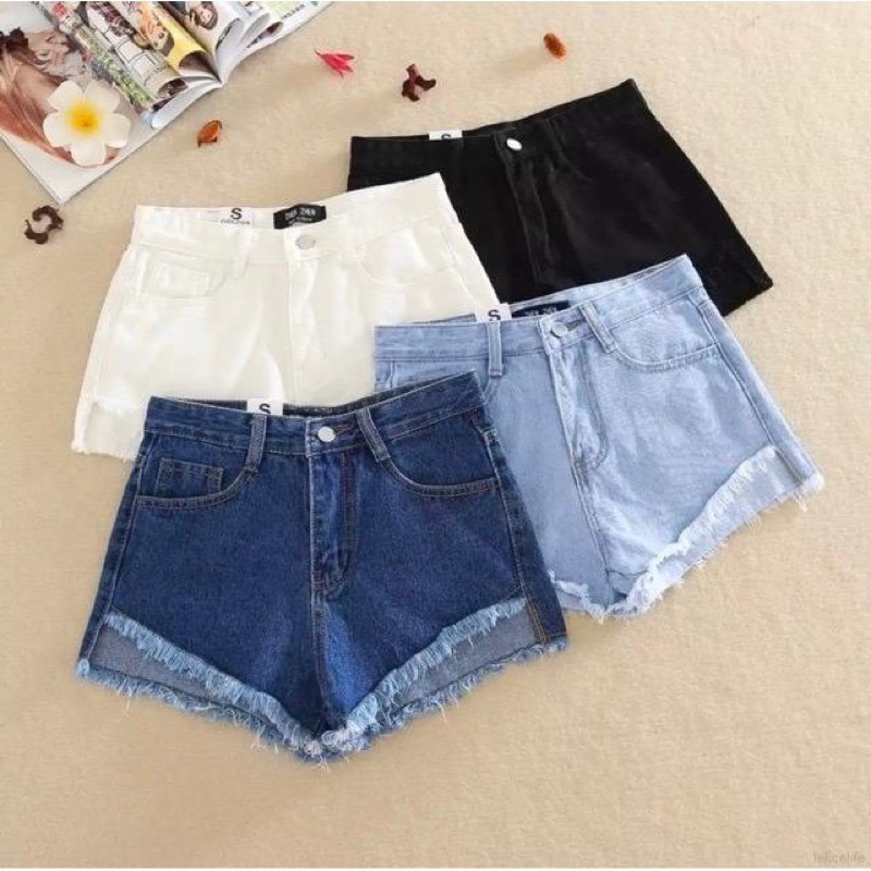 Hot Pants Jeans kece hot pants korean style celana pendek jeans keren murah