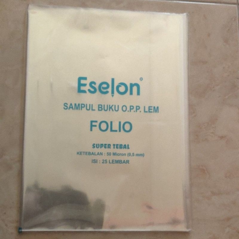 Sampul opp lem Folio supertebal 50micron isi 25pcs