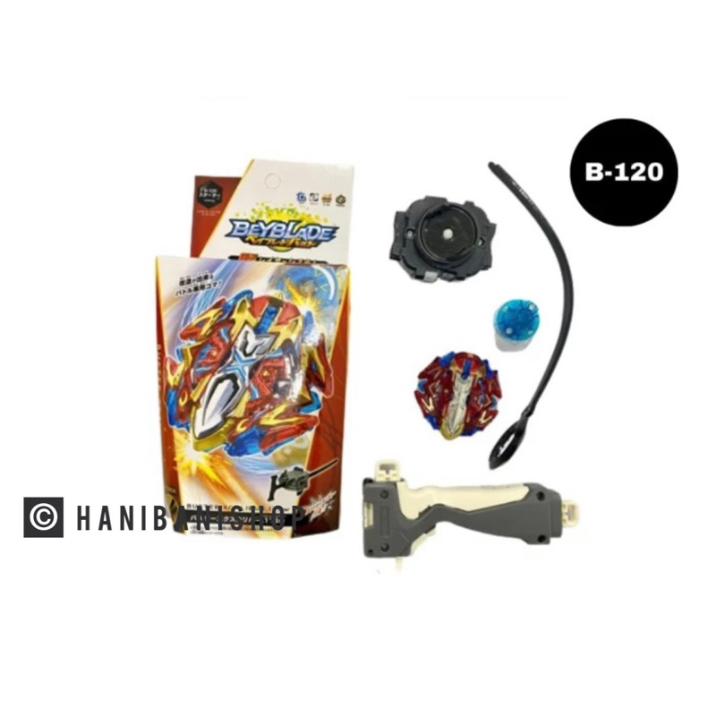 Mainan Edukasi Anak Gasing Beyblade dan Launcher Set