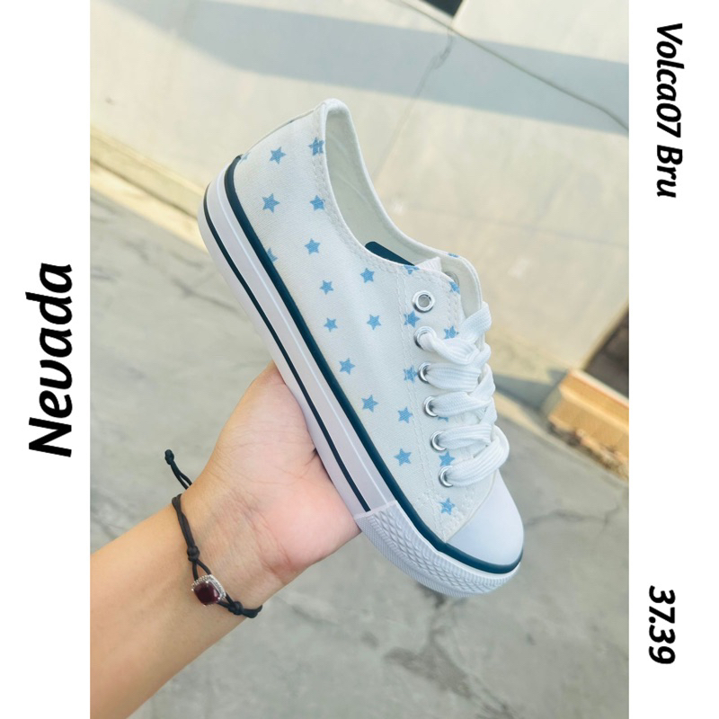 sepatu nvd Volca07 biru