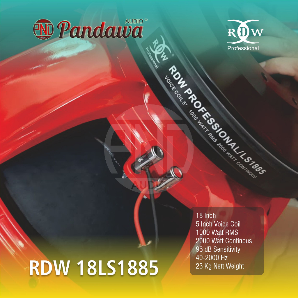 Speaker RDW 18LS1885 / 18 Inch / RDW / LS1885ft