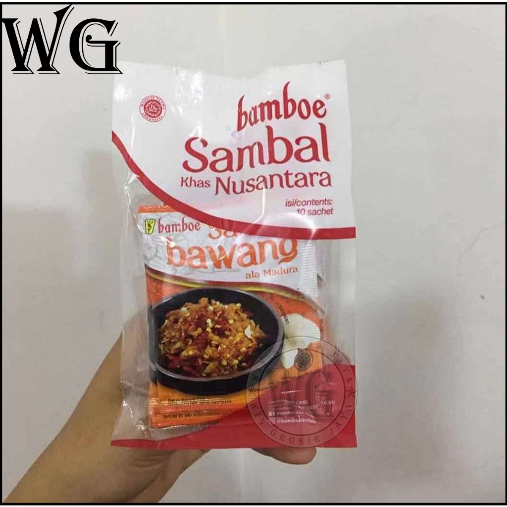 

Sambal Bambo Nusantara Sambal Bawang Ala Madura Isi 10 sacset