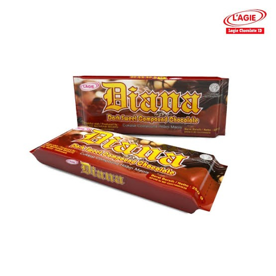 

L'AGIE Diana Coklat Compound Hitam Manis 250 Gram Super Murah