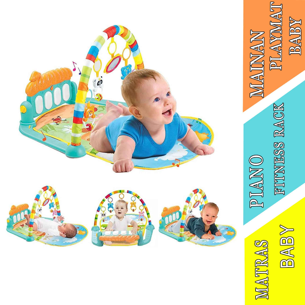 Piano Fitness Rack - Mainan Playmat Bayi - Baby Gym - Baby Toys
