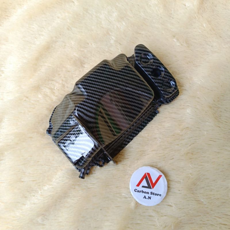 Cover Tutup Box Filter Beat Karbu Scoopy Karbu Full Carbon - Karbon Celup - Karbon WTP - Karbon Cove