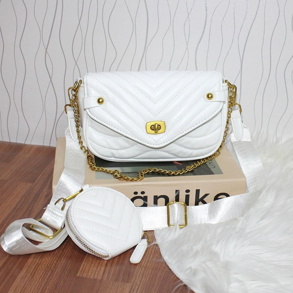 TAS SLINGBAG FASHION SHEINA - TAS SELEMPANG WANITA PREMIUM KEKINIAN - TAS IMPORT WANITA - TAS RANTAI