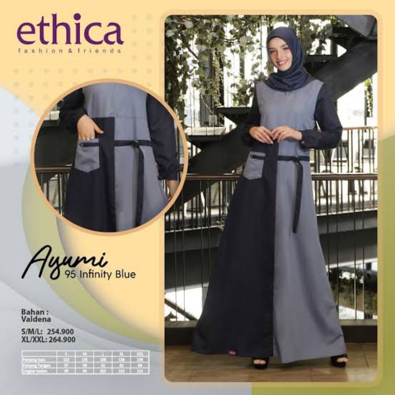 ETHICA AYUMI 95 setelan gamis dewasa