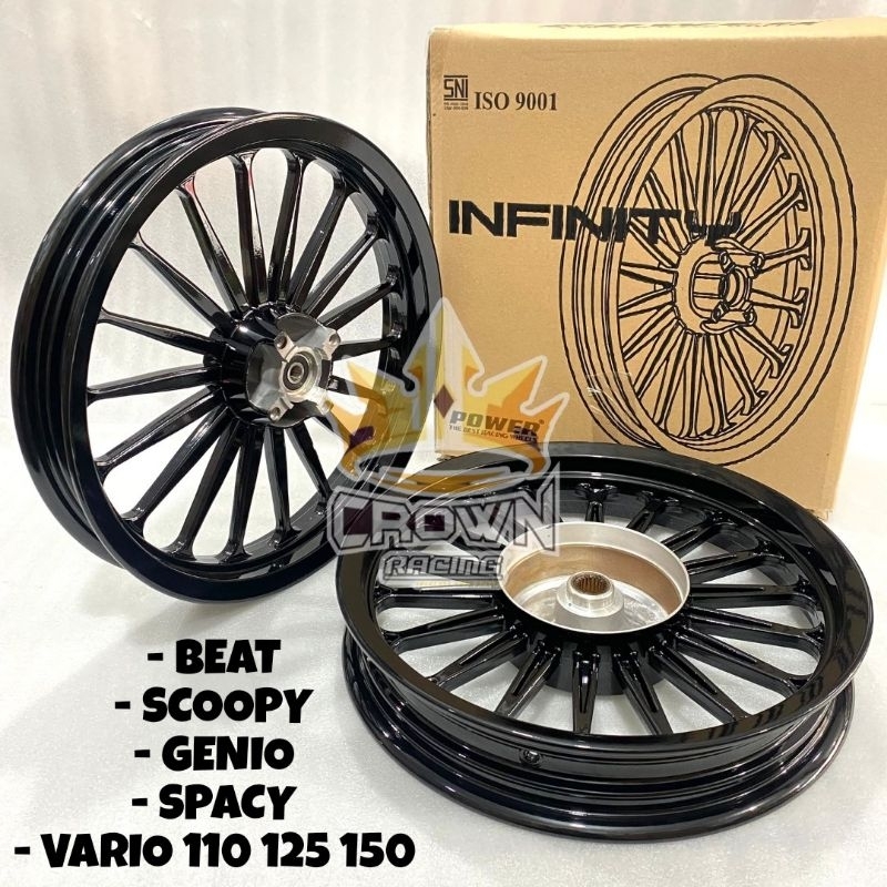 Velg Power Infinity Ring 14 Beat Scoopy Genio Vario 110 125 150 Spacy
