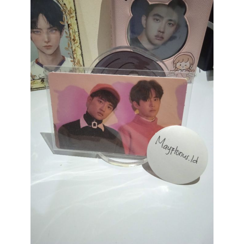 wts pc photocard Exo Kyungsoo Suho D.O. SG 2018 season greating group