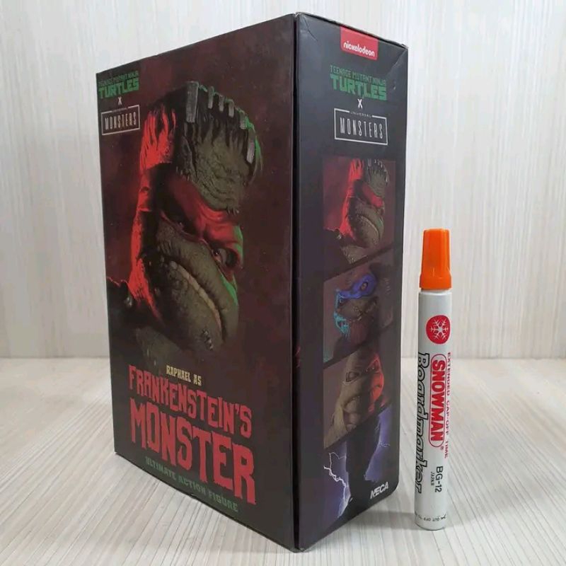 mainan action figureRaphael as frankenstein
neca tmnt x universal mon