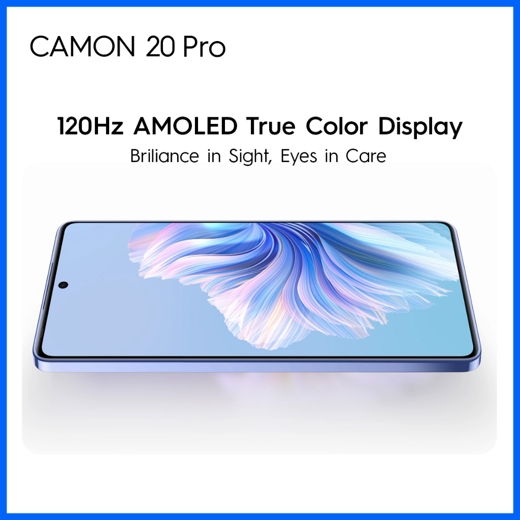 TECNO CAMON 20 Pro 5G – 64MP+RGBW, 32MP AI Shining Selfie, MTK D8050 5G / Helio G99, 8+8GB*+256GB, 5000mAh + 33watt, Android 13, Garansi 12+1 Bulan-6