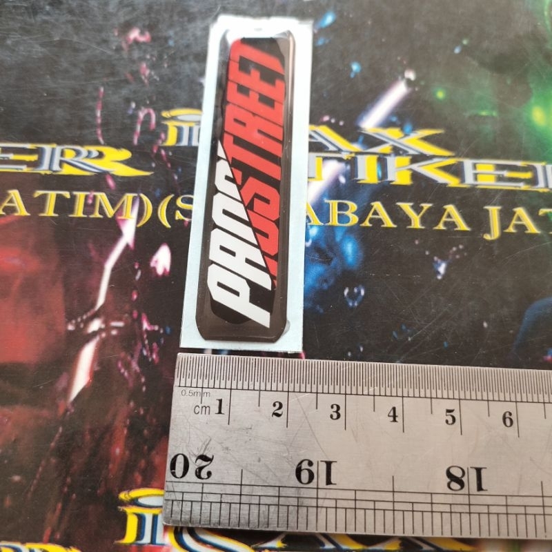 Stiker timbul tebal PROSTREET