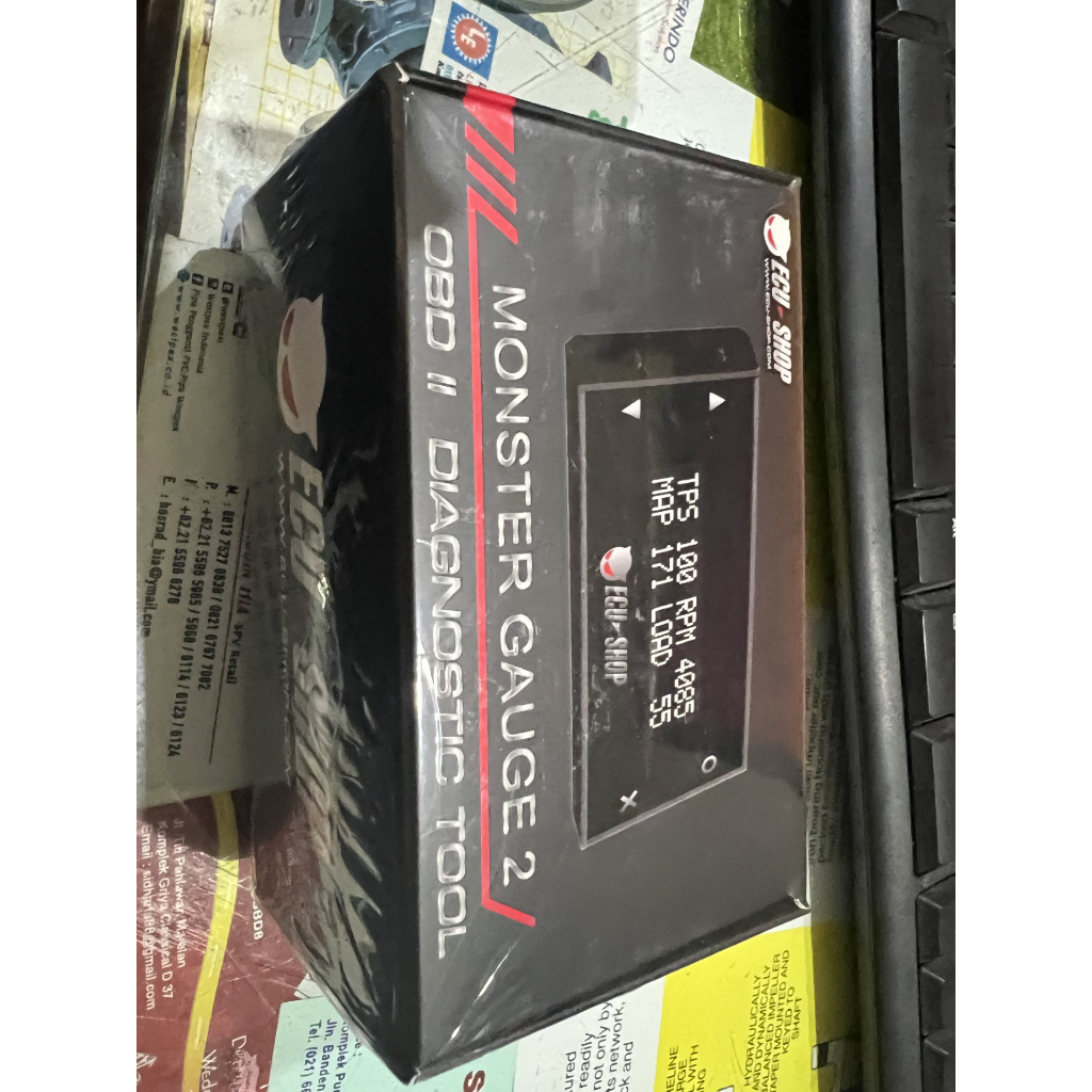 ECUSHOP Monster Gauge 2 REVO , OBD 2 , Diagnostic Tool