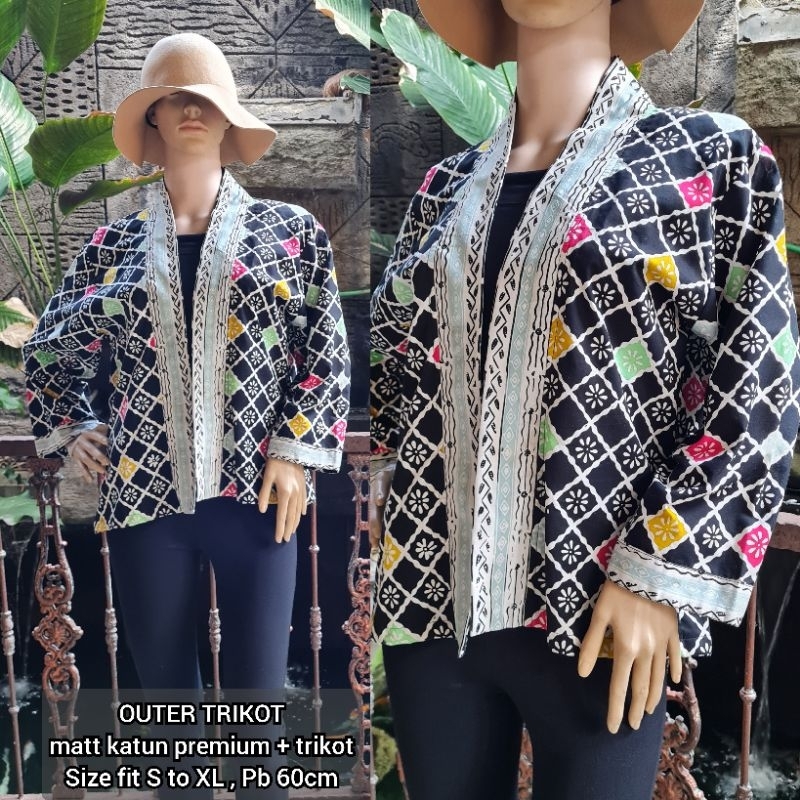BLAZER BATIK OUTER BATIK OUTER KERJA
