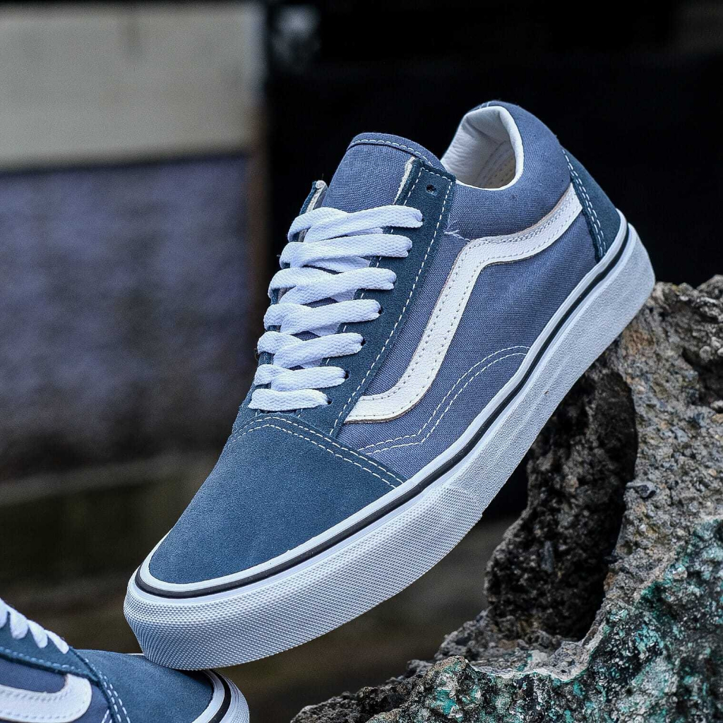 BNIBWT Vans Old Skool Blue Mirage/True White