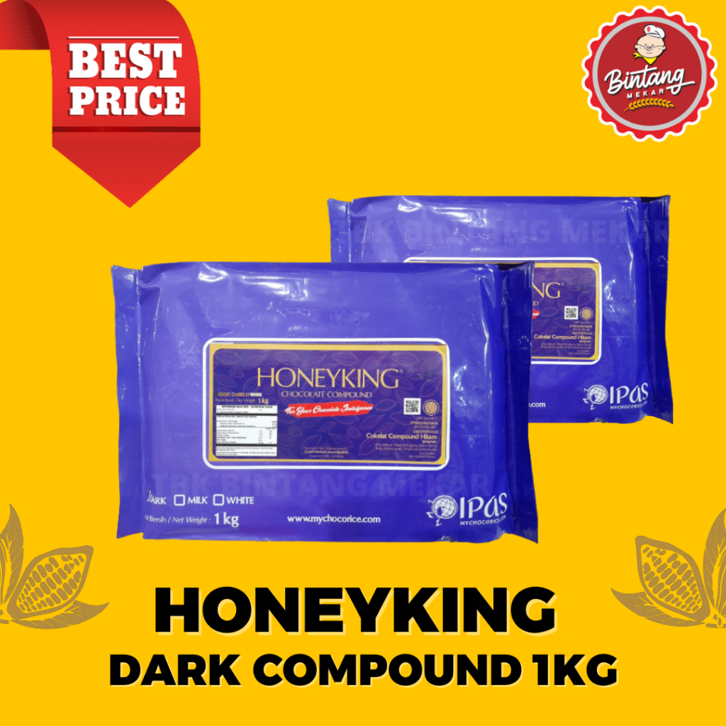 

HONEYKING Dark Chocolate Compound 1KG