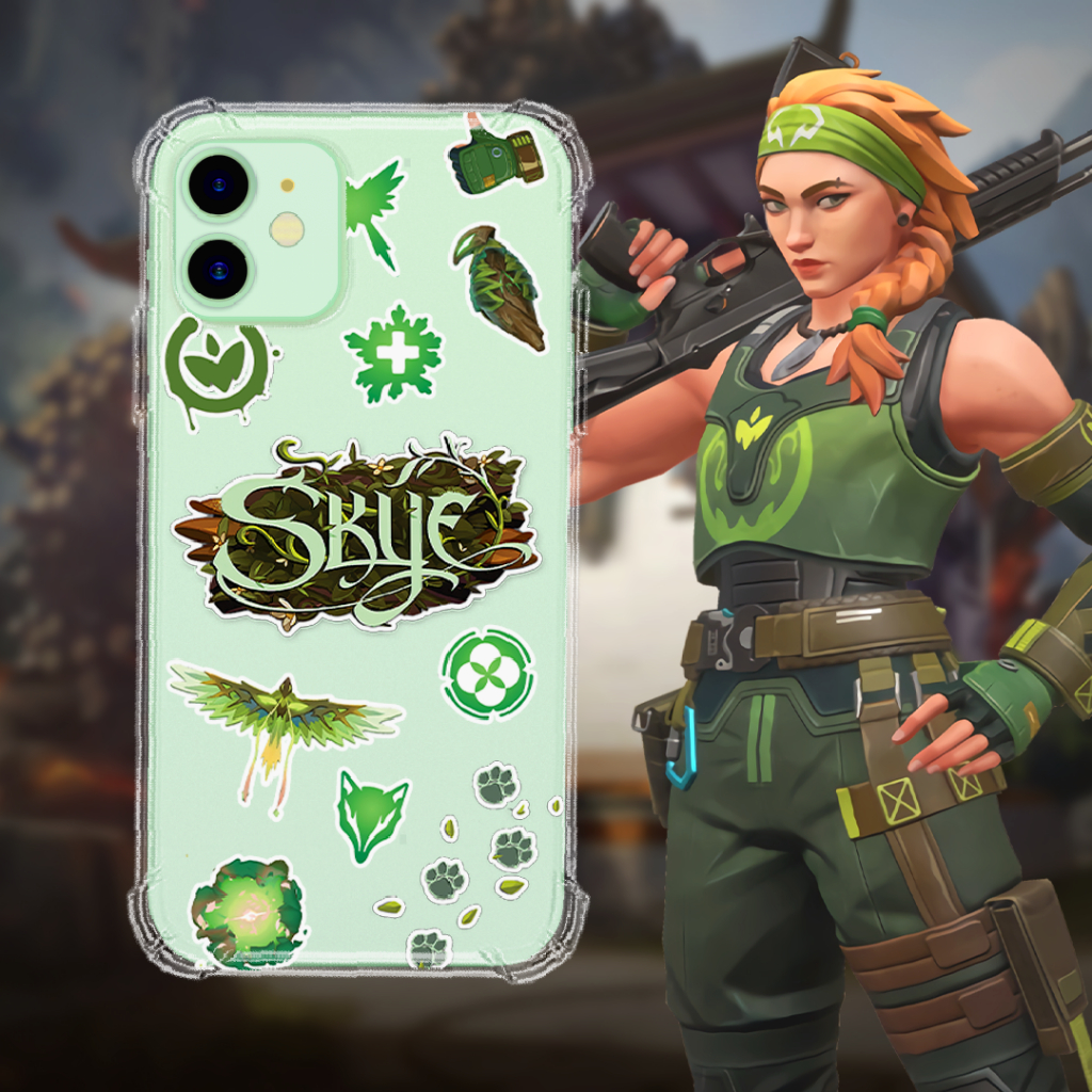 Skye Collage Case - Semua Merk & Tipe HP - VALORANT Premium Case