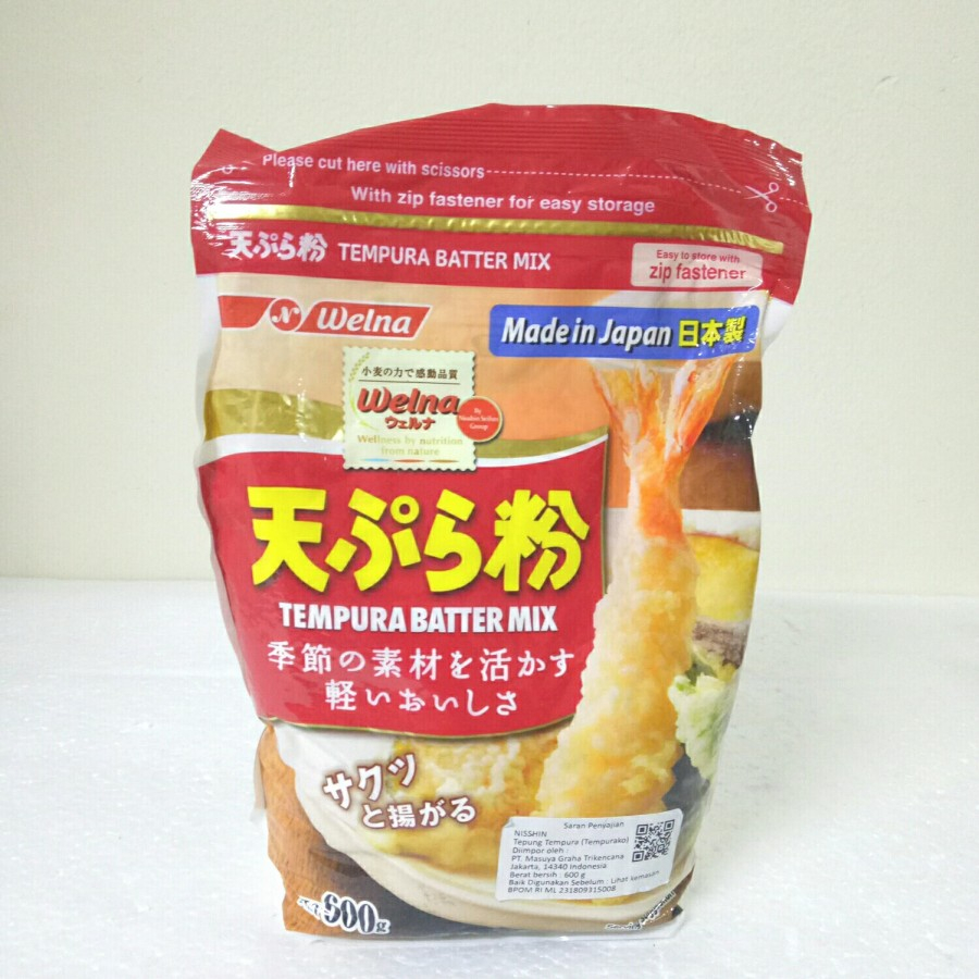 

Nissin Tempura Batter Mix 600gr