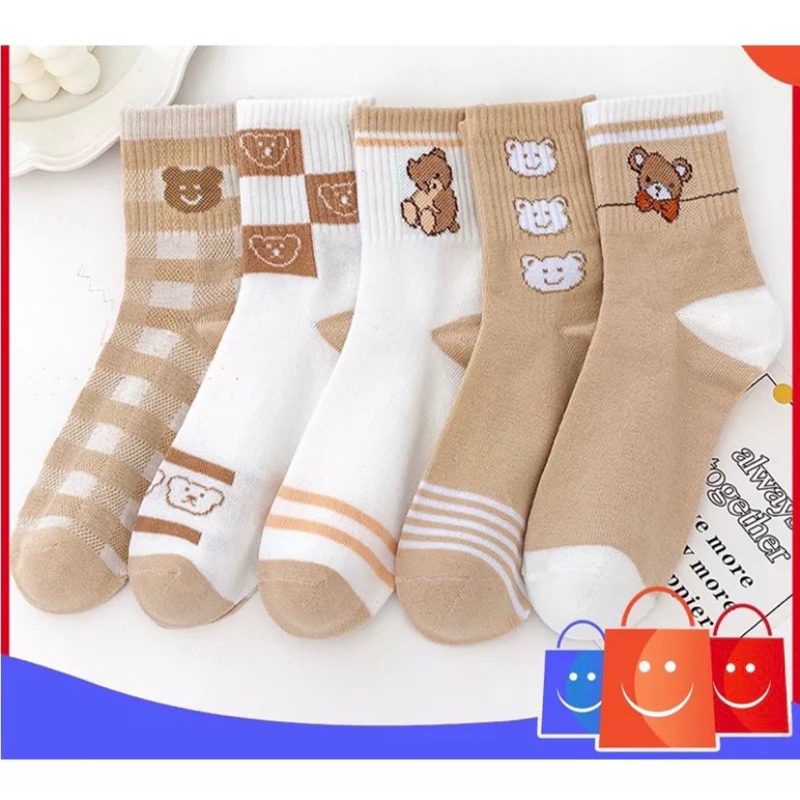 Kaos Kaki Wanita Bear/Kaos kaki pria/KAOS KAKI UNISEX BEAR 985