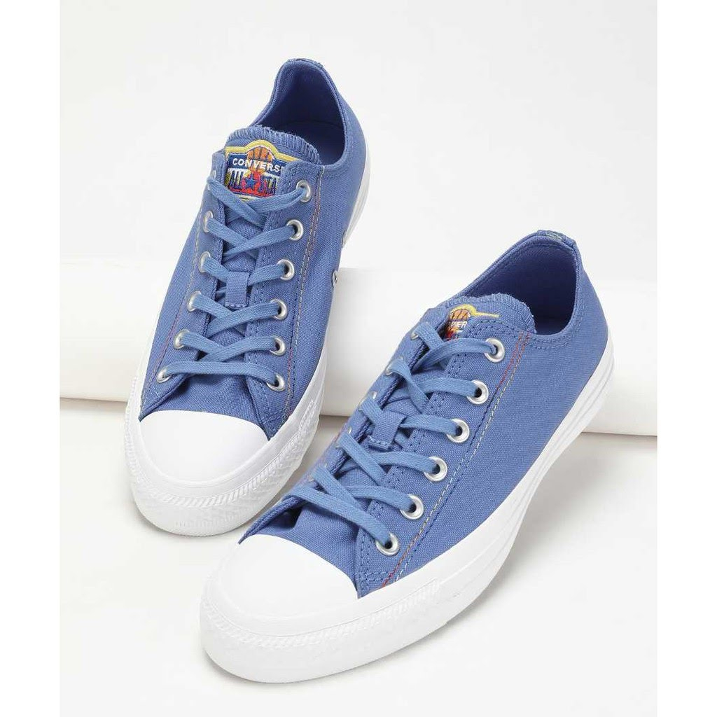 Sepatu Sneakers Wanita CONVERSE CT AS Ox Ozone Blue White Sulfur Original 165427C