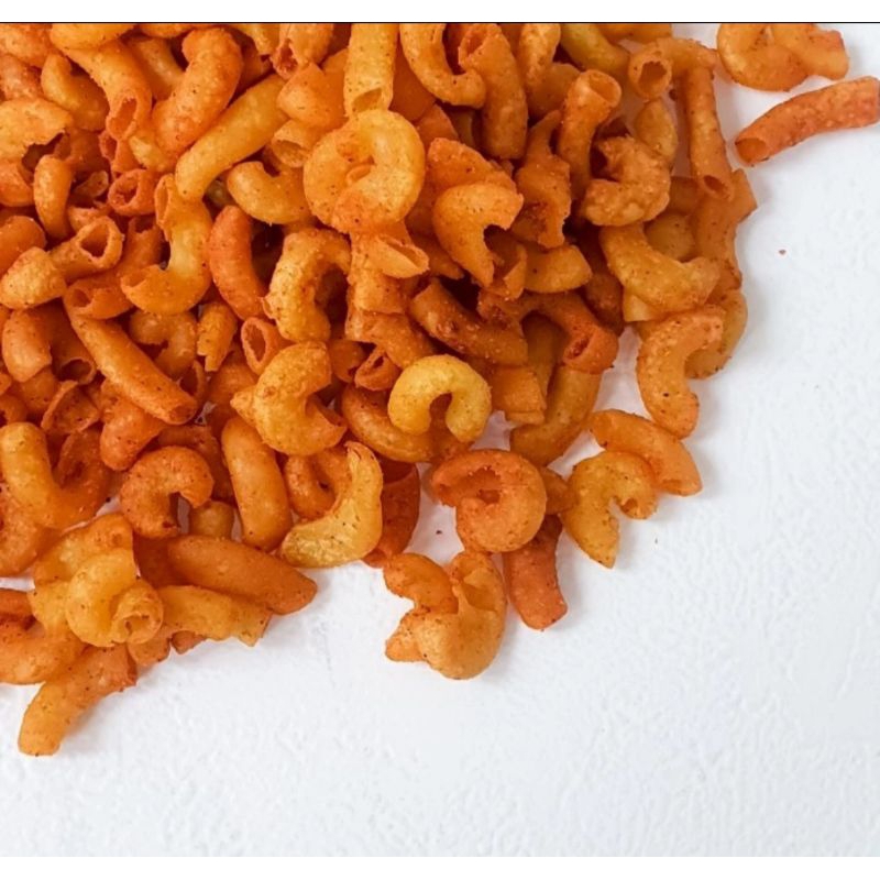 

Macaroni pedas mantap toples 200gr