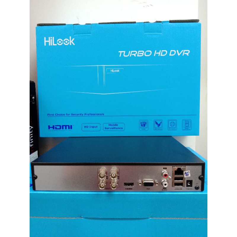 PAKET CCTV HILOOK 4 CHANNEL 3 KAMERA LENGKAP