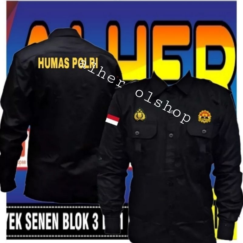 kemeja Humas Polri baju humas polri seragam humas polri Pdh Humas polri Pdl humas polri kemeja kerja