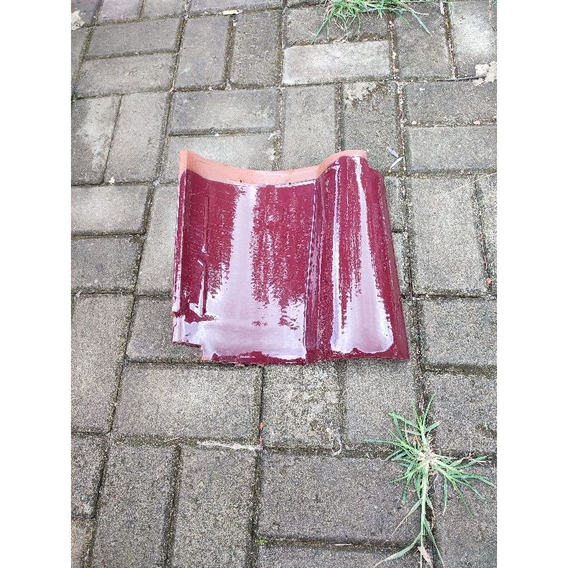 Genteng Keramik KIA Ruby Maroon KW 1