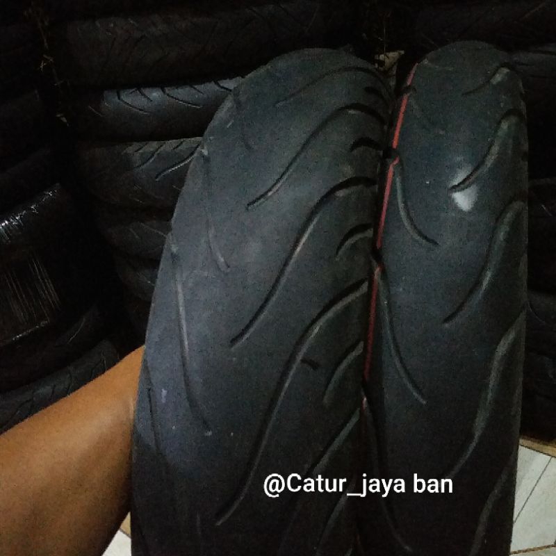 Sepasang Ban Tubles Vixion Ninja CBR Verza dll. MICHELIN PILOT STREET 130/70,140/70 & 100/80 Ring 17
