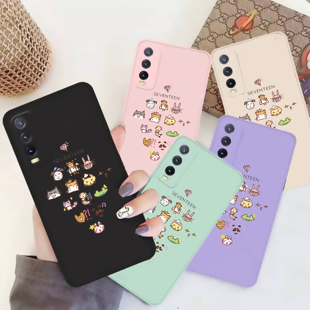 SOFTCASE MACARON SEVENTEEN INFINIX SMART 4 / SMART 5 / SMART 6 RAM 2GB / SMART 6 RAM 3GB / HOT 9 PLA