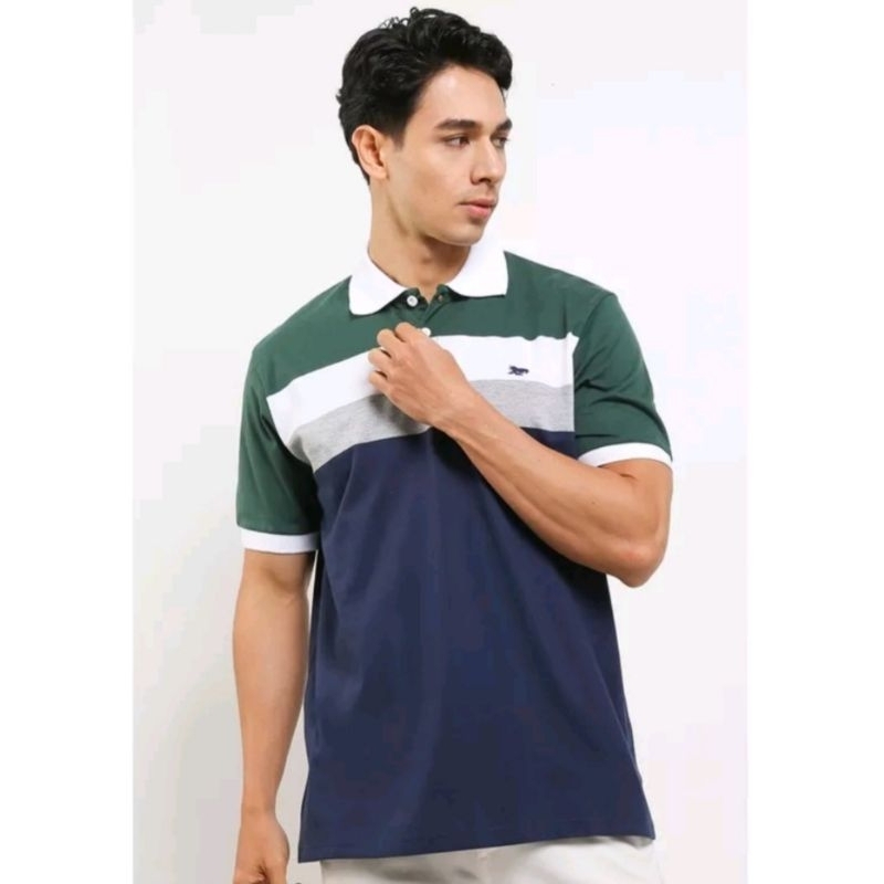 Kaos WALRUS Original Casual Stripe Baru XL S