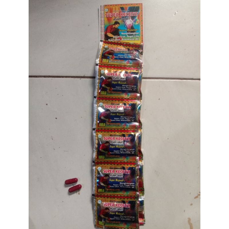super kecetit kapsul