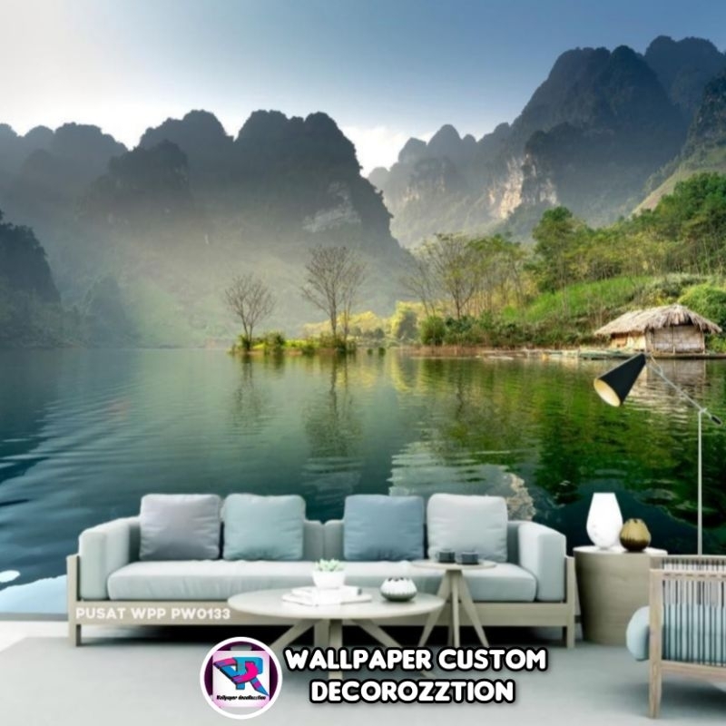 Pemandangan Alam 3D Wallpaper Custom / Wallpaper3D Murah