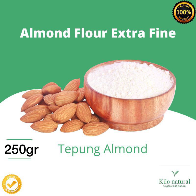 

Tepung Almond Halus 250gr / Almond Powder 250gr